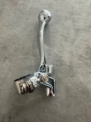 Chrome decompression  Lever 7/8" Doherty Type  Triumph BSA Norton new