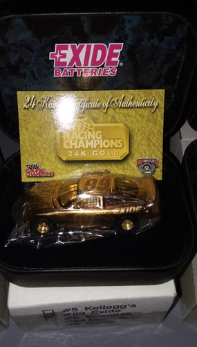 Set Of 5 Racing Champions NASCAR 50th Anniversary 24 CT GOLD 1:24 COA - Picture 6 of 18
