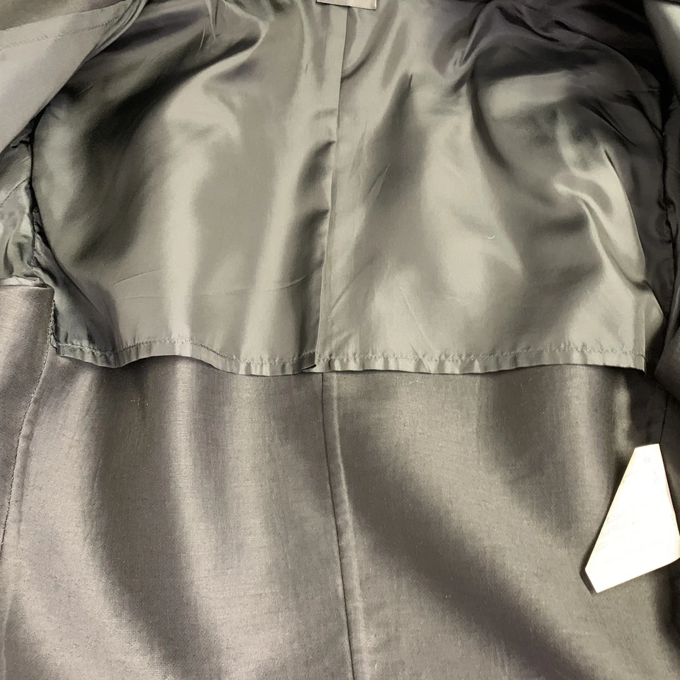 Спортивное пальто JIL SANDER размер 42 черная шерстяная смесь с вырезом лацкан - Изображение 4 из 4