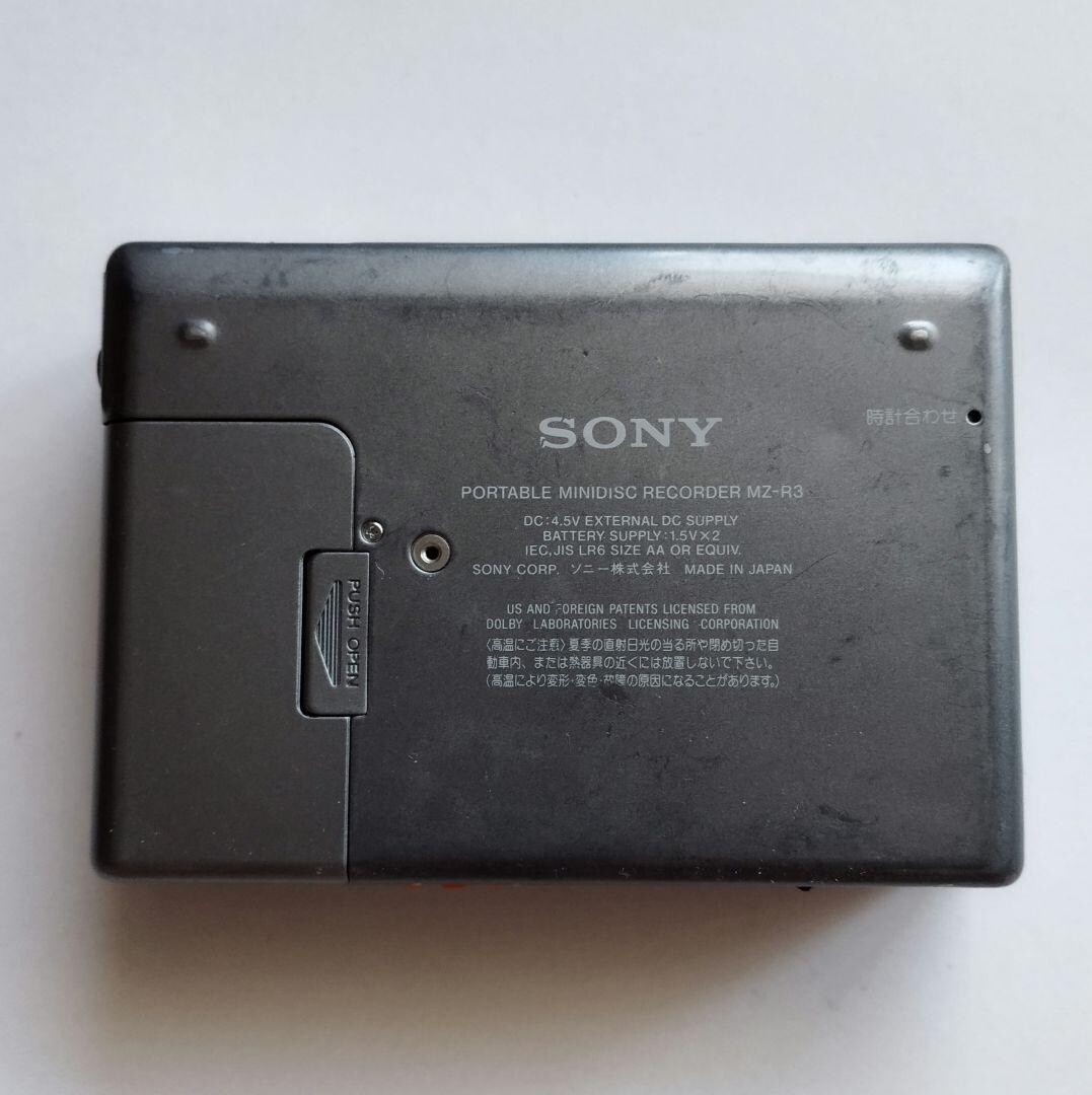 SONY MDレコーダー MZ-R3 Sony MD Walkman MZ-R3 Portable MD Recorder Used Junk | eBay