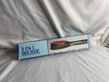 Vintage 1960's 3 In 1 Clothes Brush Lint Remover Shoe Horn Made In HONG KONG