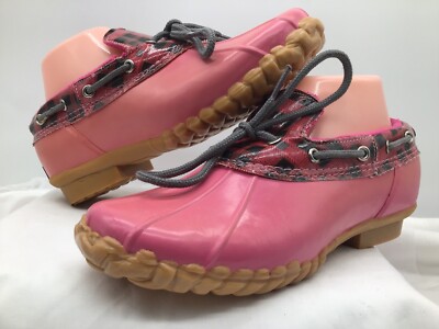 Sperry Top Sider Women’s ”Duckie”Rain Steel Shank Shoes 5M(YG36444) 