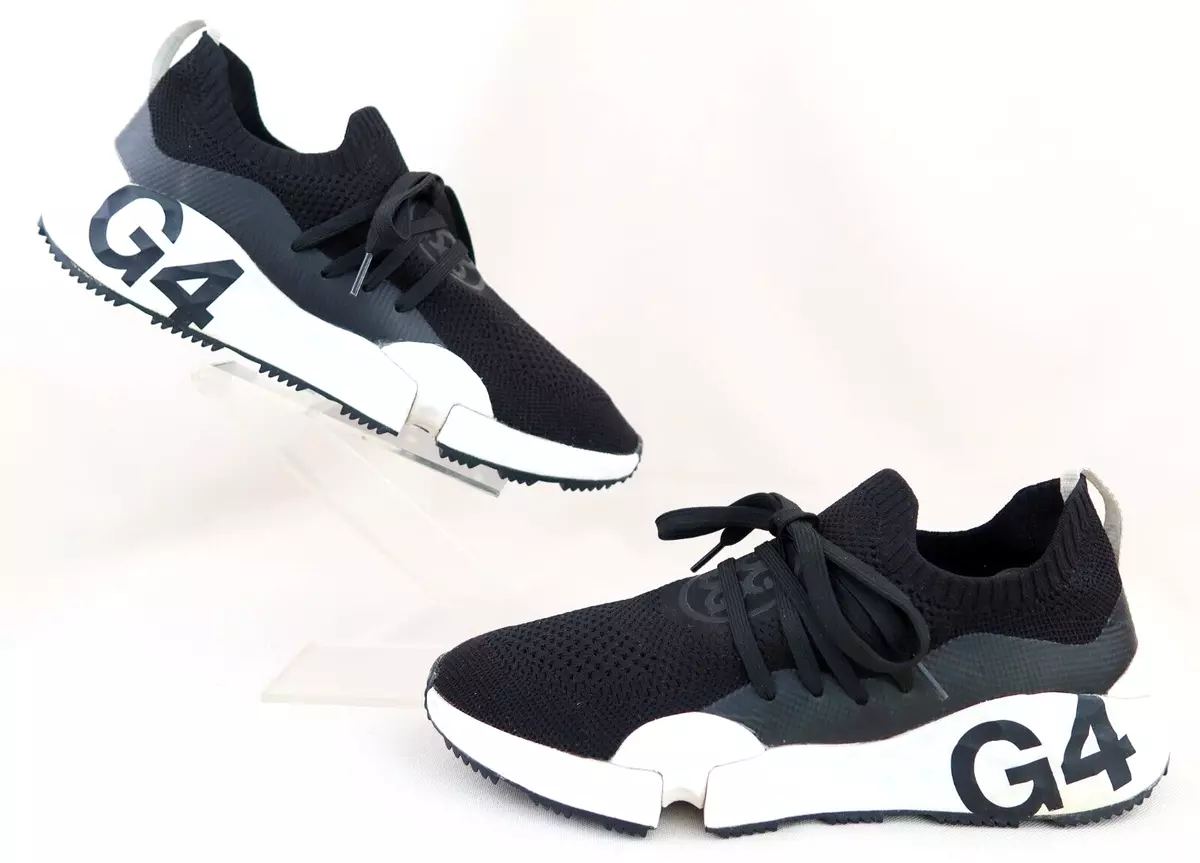 G FORE MG4.1 Spikeless Golf Shoes Onyx 10.5M Runs Small Fits 10M