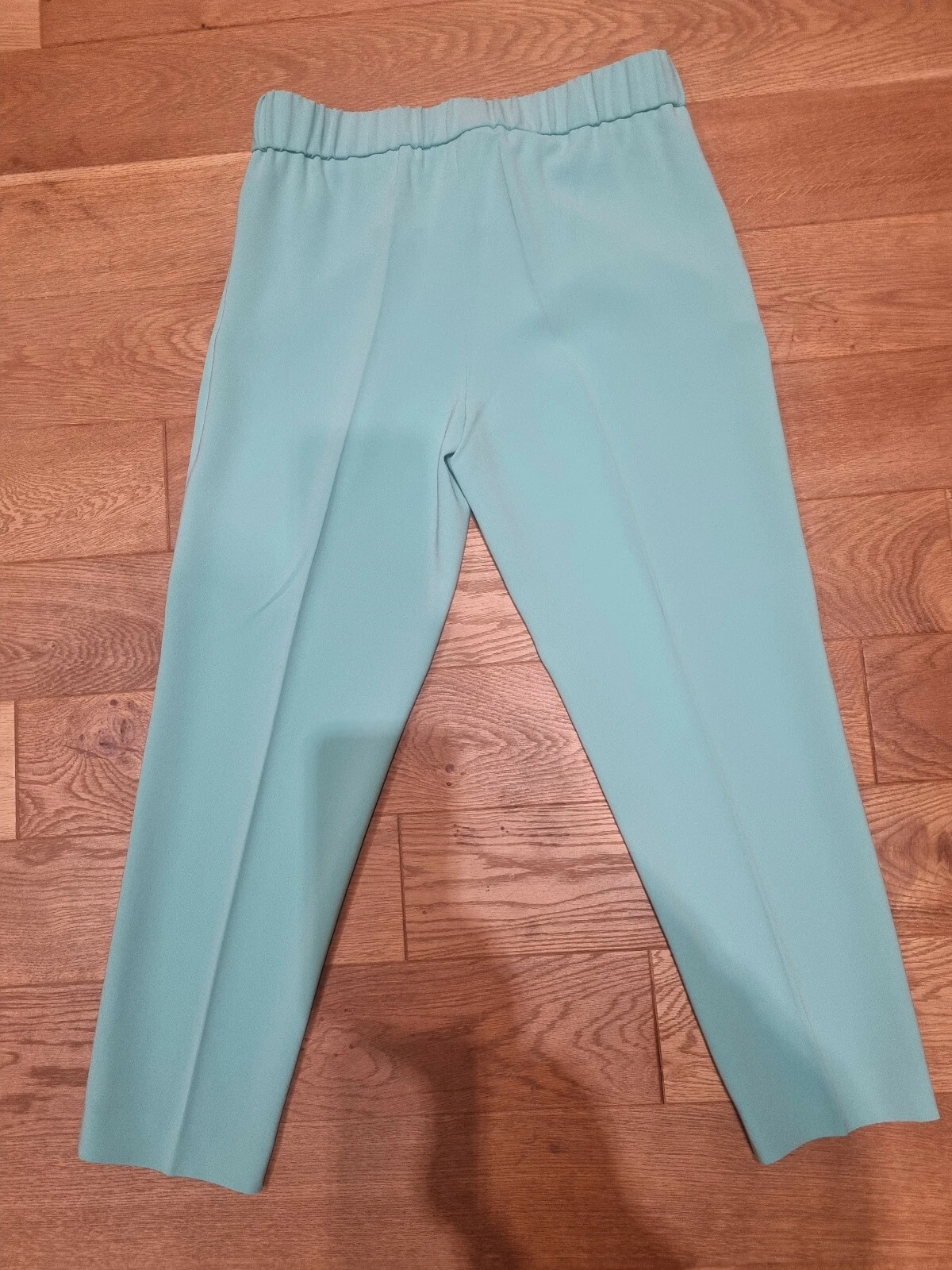 Boutique Moschino pantaloni eleganti donna verde chiaro taglia uk 12