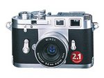 Minox Leica M M3 3.0 2.1MP Digital Camera - Black Silver for sale