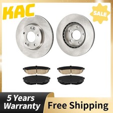 Front Ceramic Pads And Disc Brake Rotors Kit For 2014 2015 2016 Kia Soul 31584 Front Ceramic Pads And Disc Brake Rotors Kit For 2014 2015 2016 Kia Soul 31584