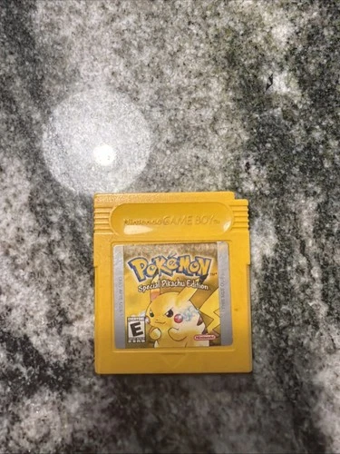 Pokemon Yellow Version Authentic Works Saves Nintendo