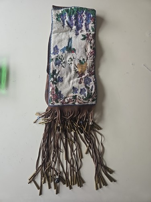 #ad Unique Handcrafted Native American Shoulder Bag $80.00