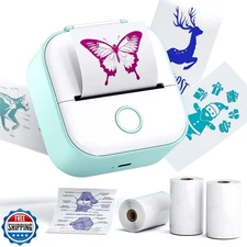 Phomemo Sticker Printer- Print Pods T02, Mini Printer Sticker Mak