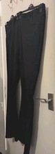 Simply Be Black Denim Erin Bootcut Jeggings Size 28 46" Waist 31" Leg