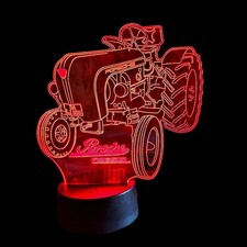 3D Tischlampe Porsche Oldtimer Traktor