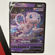 Pokemon TCG Mew V Holo Ultra Rare 113/264 Fusion Strike EN 180 HP on eBay