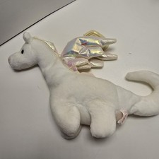 Ty Beanie Babies 8 inch MAGIC the Dragon Plush Toy - 4088