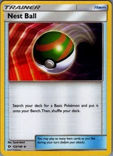 Nest Ball Uncommon SM Base Set 123/149 NM