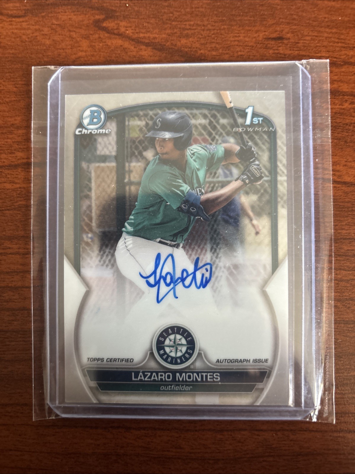 超新星！！Lazaro Montes 直筆サイン　マリナーズ　期待のプロスペクト 超新星！！Lazaro Montes 直筆サイン マリナーズ 期待のプロスペクト