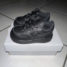 5C Toddler Baby Nike Air Force 1 LE TD Black / Black DH2926 001 New