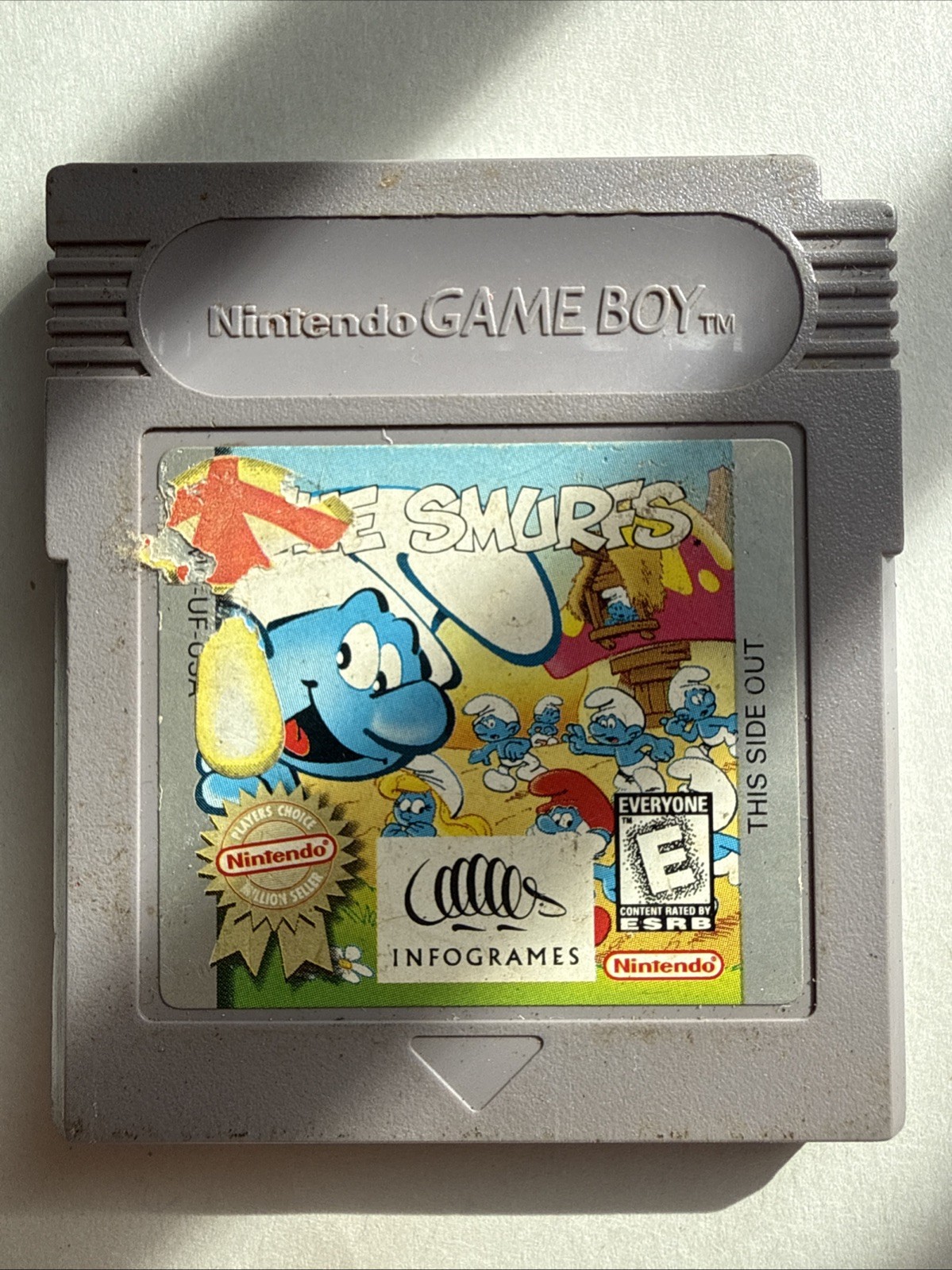 1994 | Nintendo | The Smurfs Game | Game Boy | Cartridge Only | Tested | Working