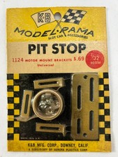 K B Motor Mount Brackets for 1/24 scale slot cars NOS