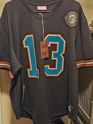    Dan Marino Miami Dolphins   Mitchell & Ness Jersey XL Silver Season 1966 90
