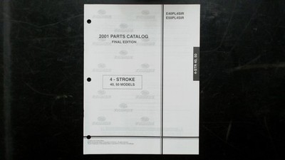 Evinrude E40PL4SIR E50PL4SIR 2001 Parts Catalog 4-Stroke 40 50 Models