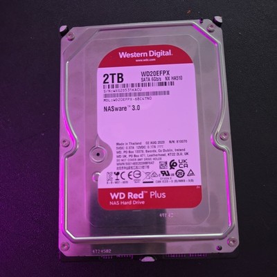 Western Digital NAS 2TB Red Hard Drive 3.0 SATA WD20EFAX SMART STATUS OK |  eBay