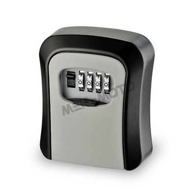 4 Digit Combination Key Lock Box Wall Mount Safe Security Storage Case Organizer