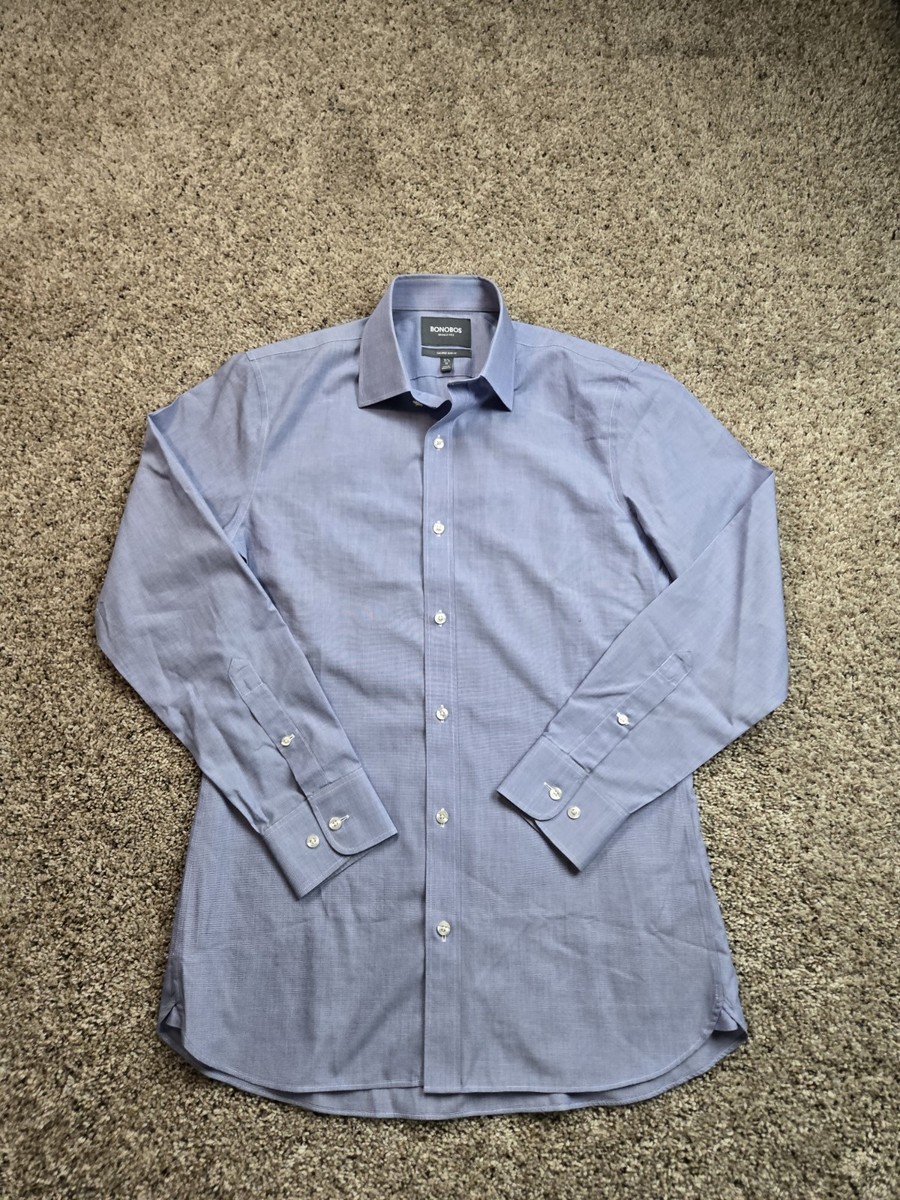 slim fit dress slacks Wilkes & Riley Solid Spread Collar Dress Shirt Classic Fit – Ted's Clothiers main image 0