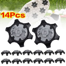 14pcs Replacement Soft Fast Twist Studs Tri-Lok Golf Shoes Spikes Pin G