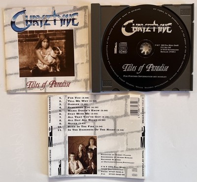 Chryztyne Tales Of Paradise Origin. Pila Music CD 1993 Like Mastedon,Shout,Petra