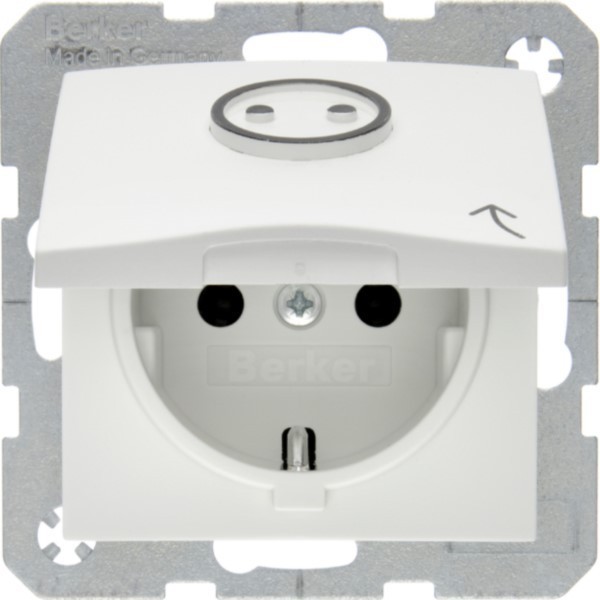 Berker Schuko-Steckdose Pws 47861949 Schutzkontakt Steckdose Steckdosen Stecker-image