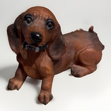 Home Interiors Dachshund Resin Figurine Best Friends Collectible Dog Statue