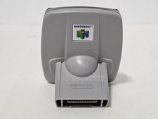 Nintendo 64 N64 Transfer Pak NUS-019 Authentic Game Boy Adapter Tested