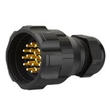 CEEP 19-Pin Male Inline Connector, Solder Cups