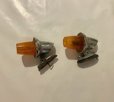 2 Vintage New Amber Truck Cab Over Clearance Lights Rat Hot Rod