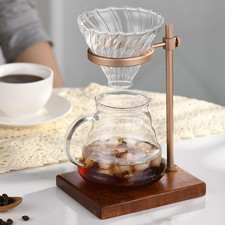 Soporte para gotero de café para verter sobre soporte pieza de cafetera