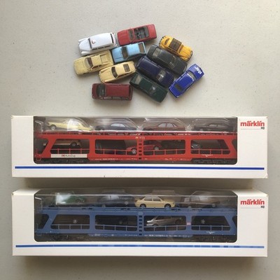 Marklin Trains Freight Cars HO Scale Train Auto Germany European Lot  4233 42341