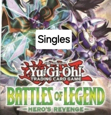 Battles of Legend: Hero's Revenge Singles Yu-Gi-Oh Cards Game blhr-en