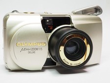 Near MINT Olympus mju Zoom 115 DELUXE Stylus Point Shoot 35mm Film Camera
