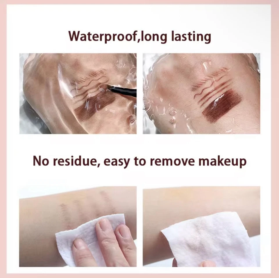 2X Eyebrow PENCIL BRUSH-Fine Brow Definition Shaper - Waterproof Same style - Image 4 of 4