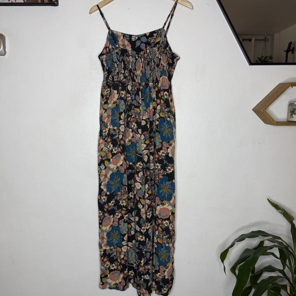 Mono Natural Life Bailey Pierna Ancha Rosa Petunia Mujer XL Viscosa Boho Floral Foto 4 de 4