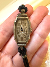Antique Art Deco Katz & Ogush 14K White Gold Ladies Watch – Not Running