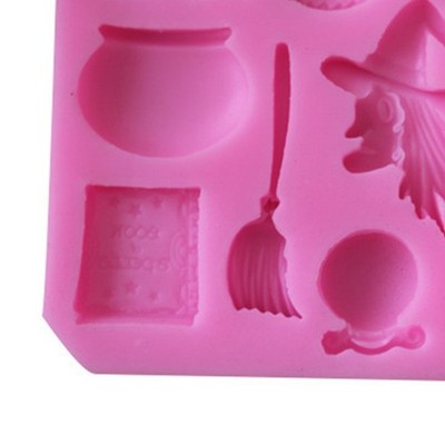 Halloween Silicone Baking Mold Pumpkin Non-Stick Cake Mold for Creative Baking T