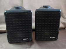 KICKER 46KB6B - INDOOR / OUTDOOR Speakers Black PAIR - 150W RMS/ 8-OHM