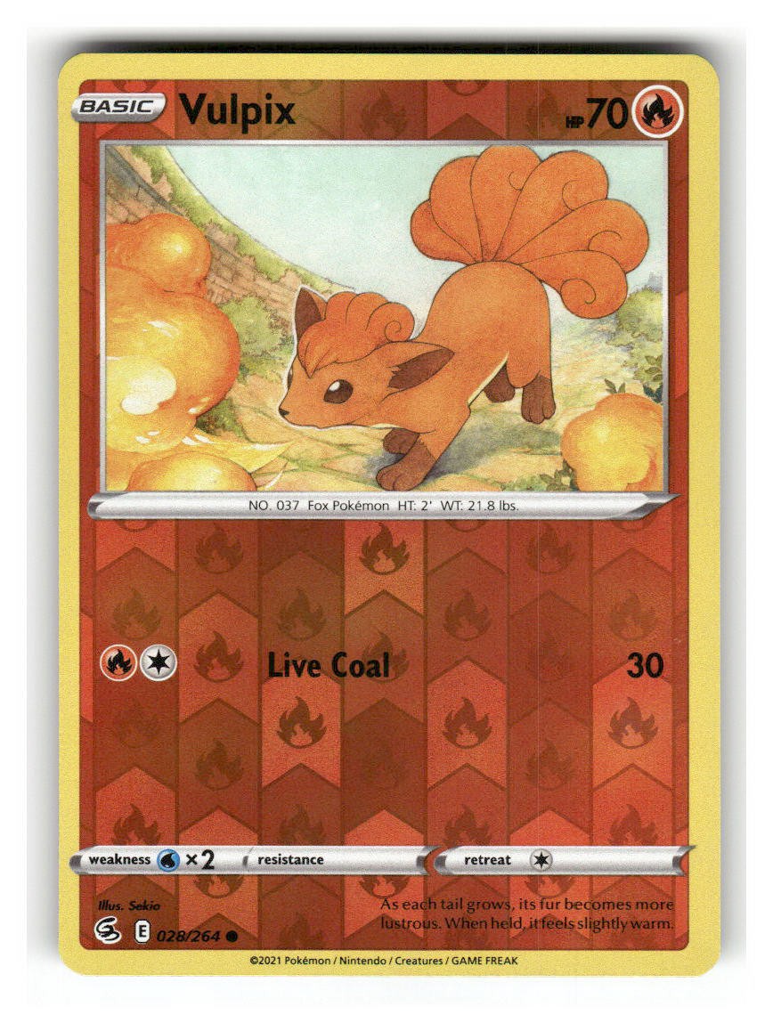 Vulpix (28) - 028/264 - LP - SWSH08: Fusion Strike