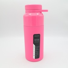 BruMate Rotera 35oz Touch-Free Water Bottle Pink Stainless Steel TwistSip Lid