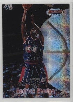 1997-98 Bowman's Best Atomic Refractor Rodrick Rhodes #113 Rookie RC 06gz