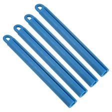 4Pcs 7.7" Billiard Cue Hanger Snooker Pool Rod Billiard Stick Storage Blue