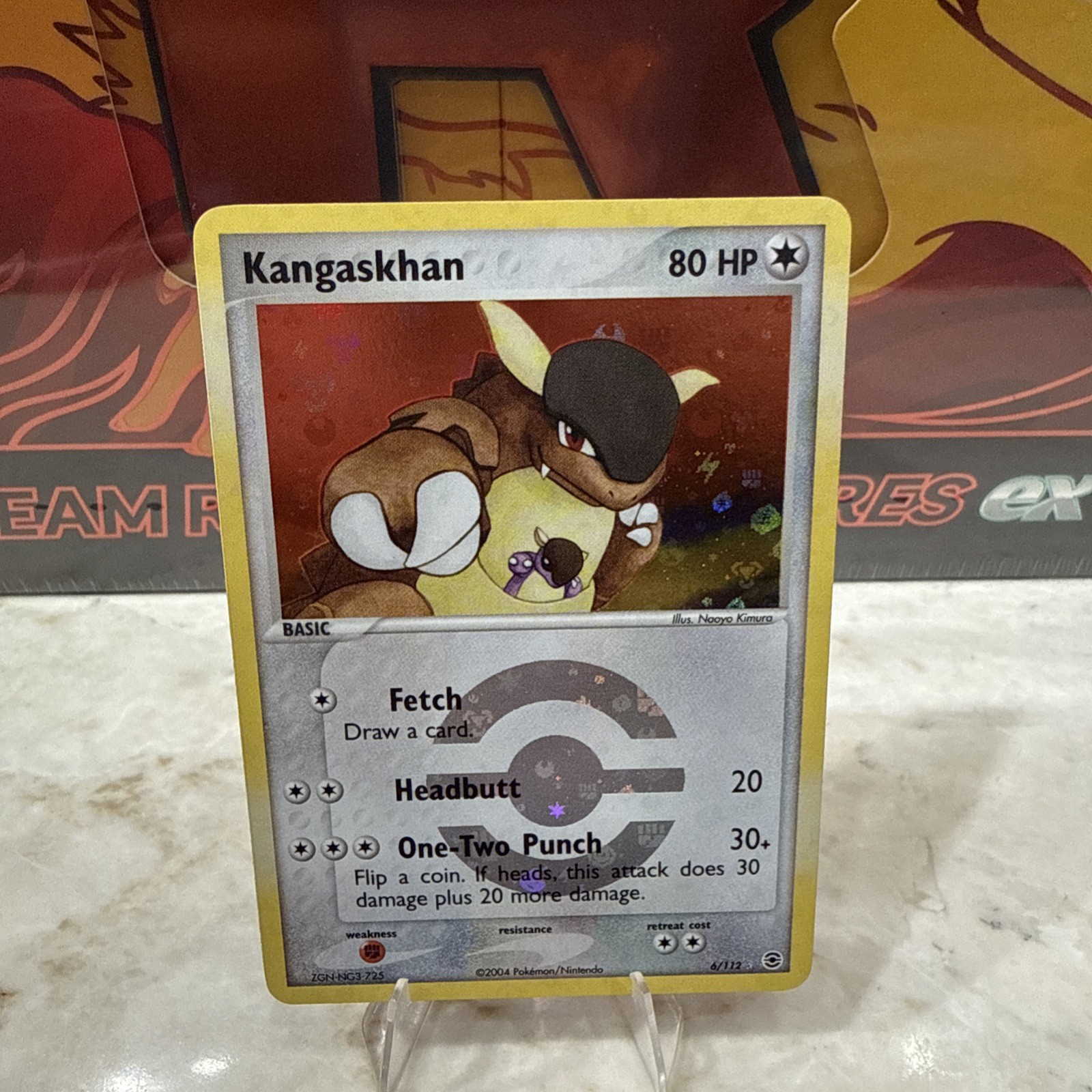 Kangaskhan #6 Pokemon Fire Red & Leaf Green - Reverse Holo NM