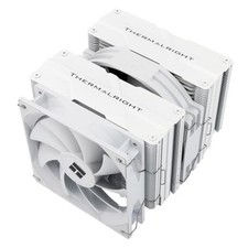 Peerless Assassin 140 White CPU Cooler, 6 Heat Pipes PC Cooling, Dual Towers