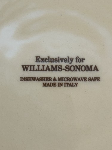 Williams-Sonoma Botanical Tomato COPIA HEIRLOOM Salad Plate 8 3/4”with Crazing - Picture 4 of 19